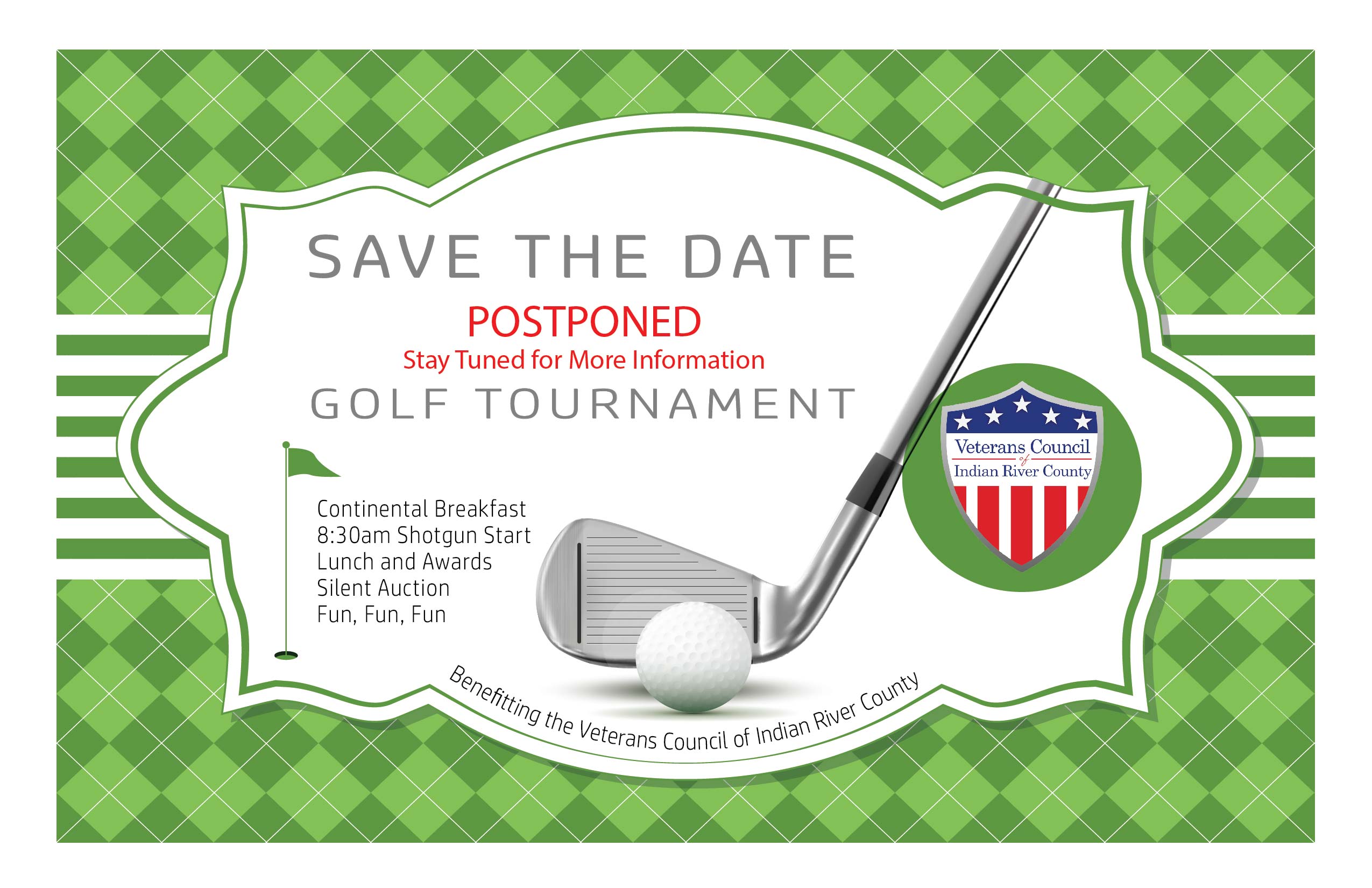 Golf Postponed